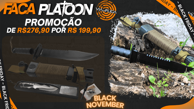 Promoção Faca Platoon