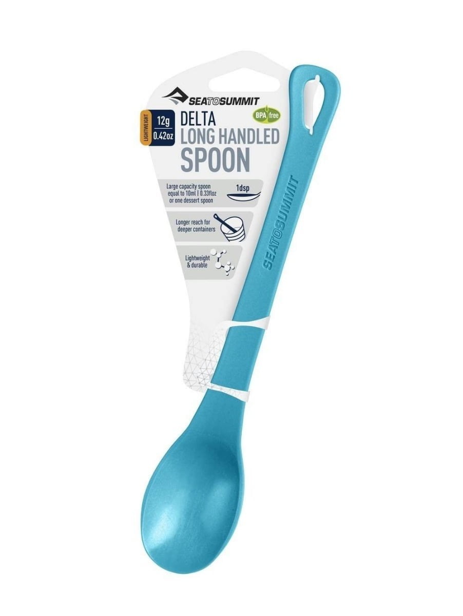 COLHER CABO LONGO DELTA LONG HANDLED SPOON AZUL - SEA TO SUMMIT