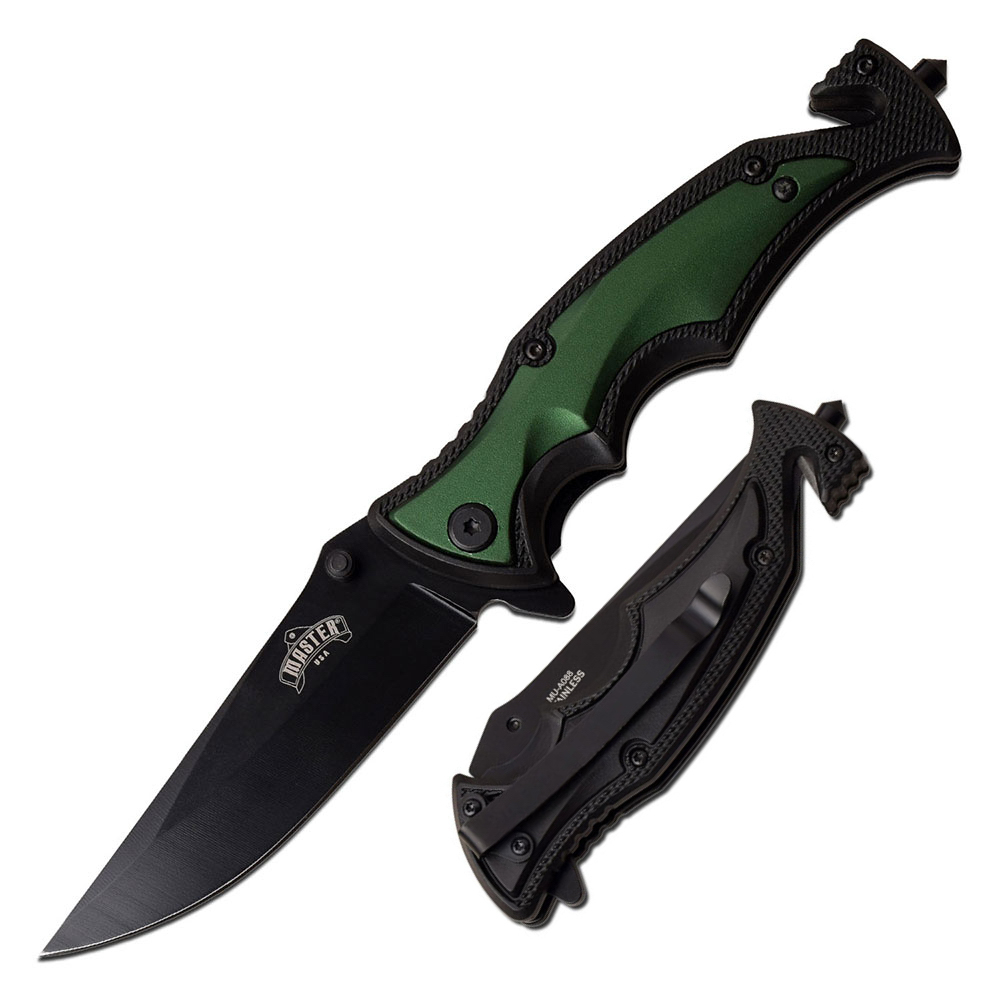 CANIVETE USA CLIP POINT VERDE - MASTER CUTLERY
