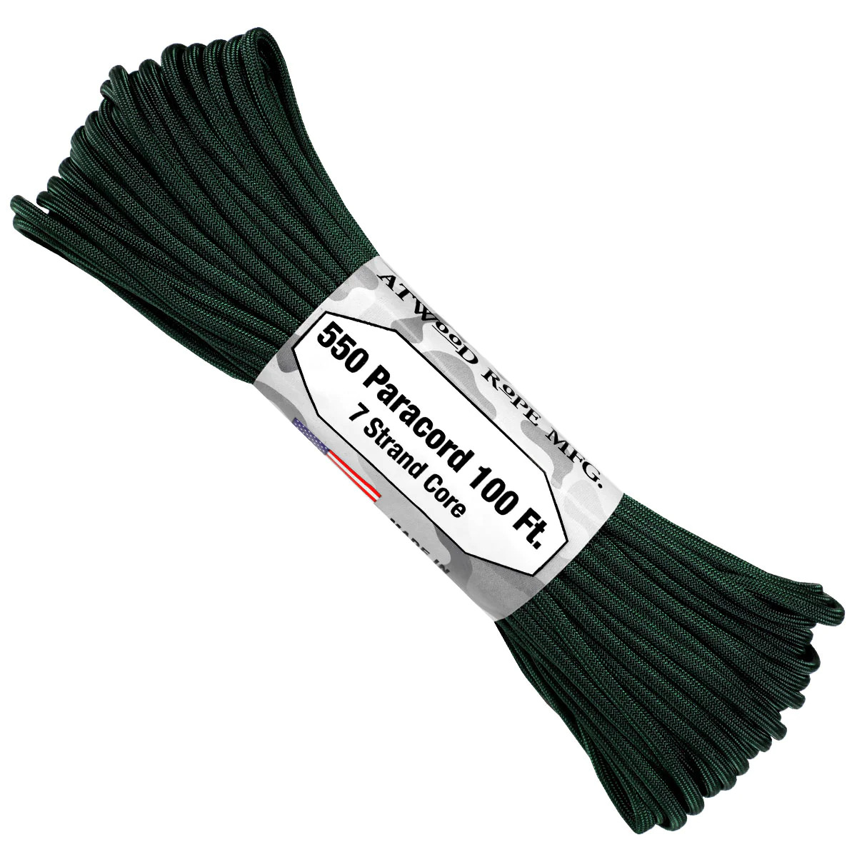 PARACORD 550LB HUNTER VERDE MUSGO (30M) - ATWOOD