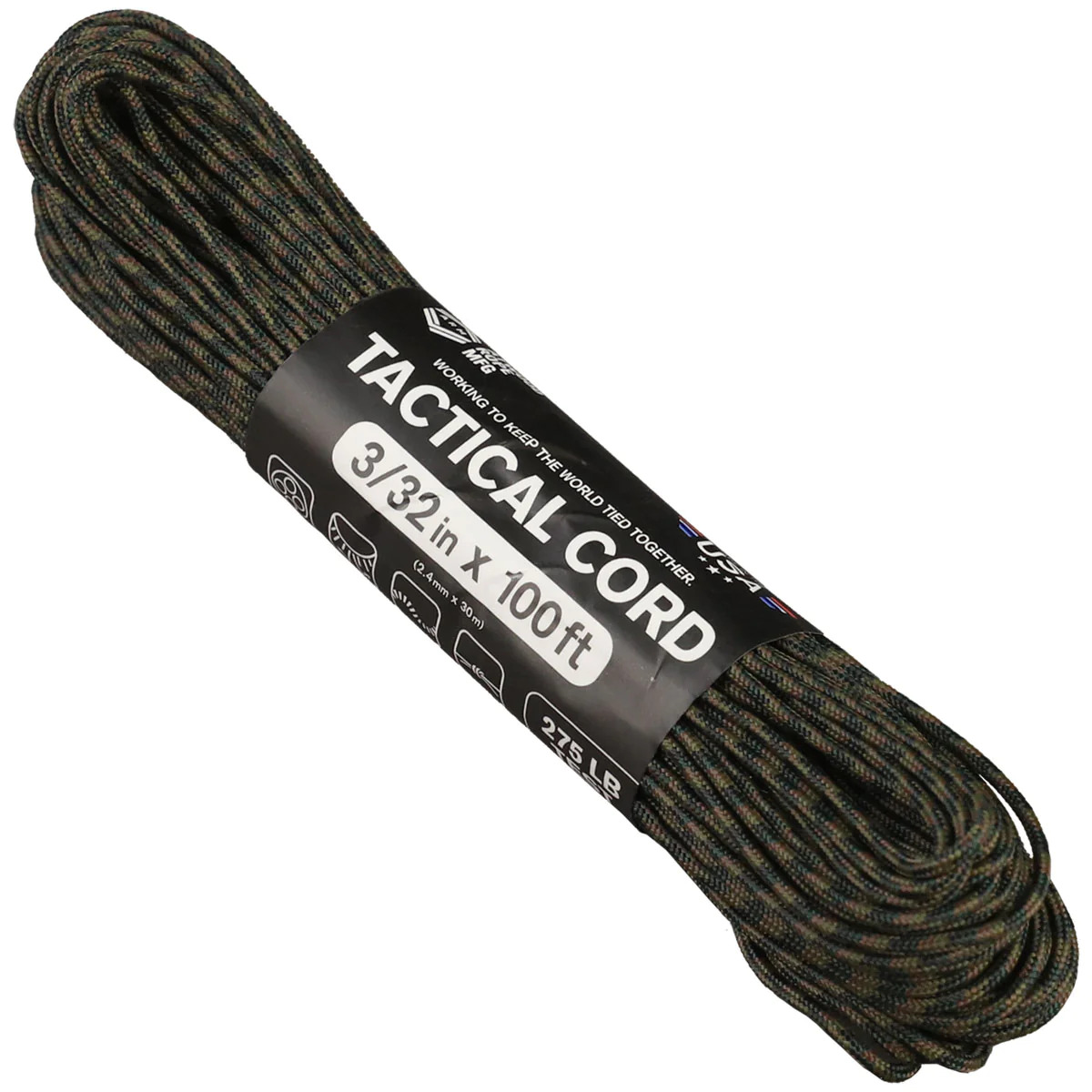 PARACORD 550LB WOODLAND (30M) - ATWOOD