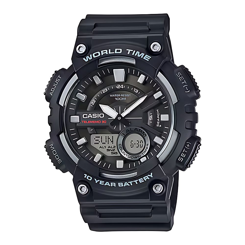 RELÓGIO DIGITAL-ANALÓGICO AEQ-110W-1AV G-SHOCK