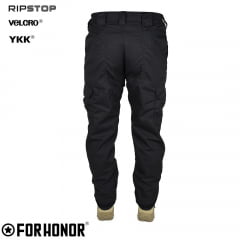CALÇA TÁTICA COMBAT 905 PRETA - FOR HONOR