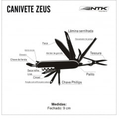 CANIVETE ZEUS - NTK