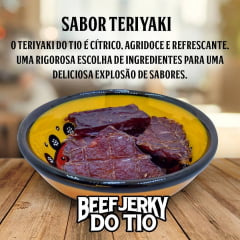 Carne seca Beef Jerky do Tio - Sabor Teriyaki