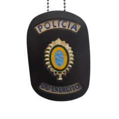 DISTINTIVO POLICIA DO EXERCITO PRETO BRASÃO