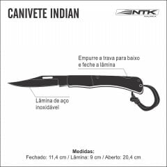 CANIVETE INDIAN - NTK