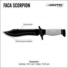 FACA SCORPION - NTK