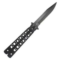 CANIVETE BALISONG BUTTERFLY PRETO TAUE