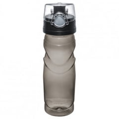 GARRAFA EXECUTIVA PLÁSTICO PRETO 500ML - SANREMO