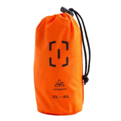 CAPA PARA MOCHILA IMPERMEAVEL LARANJA 20L A 40L INVICTUS