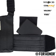 PLATE CARRIER G2 PRETO - FOR HONOR