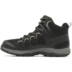 BOTA FEMININA GRANITE TRAIL MID WP GREY TI / BLACK COLUMBIA