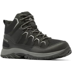 BOTA FEMININA GRANITE TRAIL MID WP GREY TI / BLACK COLUMBIA