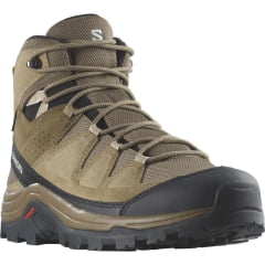 BOTA MASCULINA QUEST ROVE GORE-TEX MARROM E PRETA SALOMON