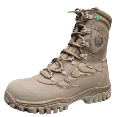 BOTA TÁTICA COTURNO PMSC F1 DRY COYOTE IMPERMEÁVEL - FELINE