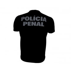 CAMISETA POLICIA PENAL MANGA CURTA MASCULINA