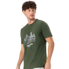 CAMISETA FITZ ROY MASCULINA VERDE MUSGO ALPEN