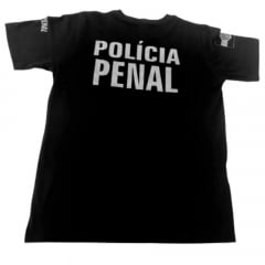 CAMISETA POLICIA PENAL DE SANTA CATARINA ALGODÃO - NOVO MODELO