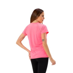 CAMISETA RAGLAN UV50 FEMININA ROSA FLUO - ALPEN