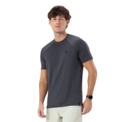 CAMISETA RAGLAN UV50+ MASCULINA CINZA -  ALPEN