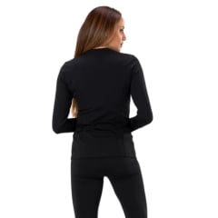 CAMISETA SEGUNDA PELE THERMIC UV50+ FEMININO PRETO - ALPEN