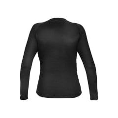 CAMISETA TÉRMICA THERMOSKIN MANGA LONGA FEMININA PRETA - CURTLO