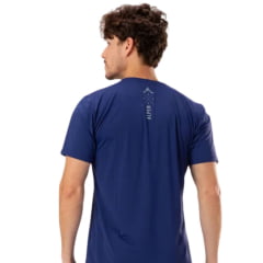 CAMISETA UV DRY FIT MASCULINA AZUL NÁUTICO ALPEN