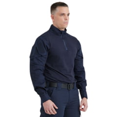 COMBAT SHIRT LEADER AZUL INVICTUS