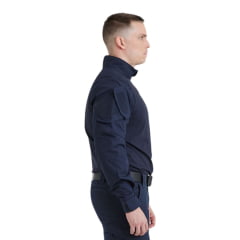 COMBAT SHIRT LEADER AZUL INVICTUS