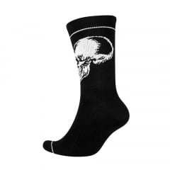 MEIA SKULL PRETA - INVICTUS