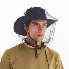 MOSQUITEIRO DE CABEÇA COMPACT HEAD NET - COGHLANS