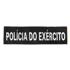 TARJETA POLÍCIA DO EXÉRCITO 26,,8X9,8CM PRETO - WTC