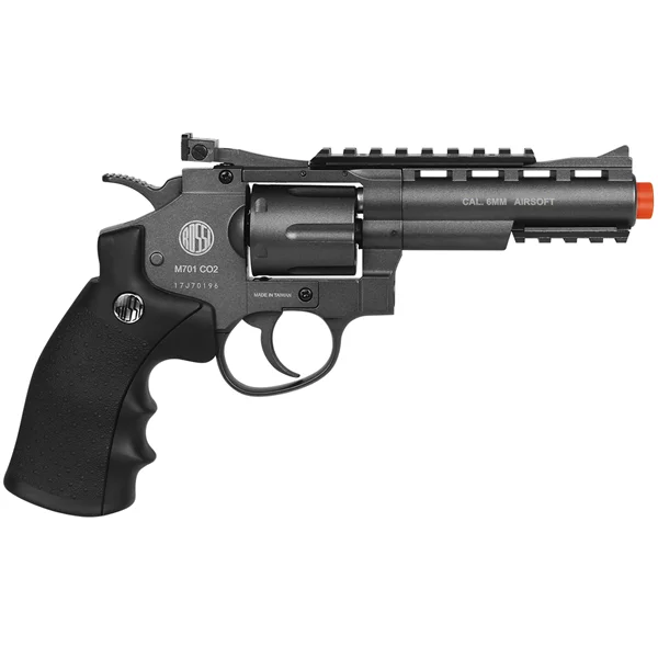 REVÓLVER AIRSOFT WINGUN M701 4POL CO2 1424504051 - ROSSI