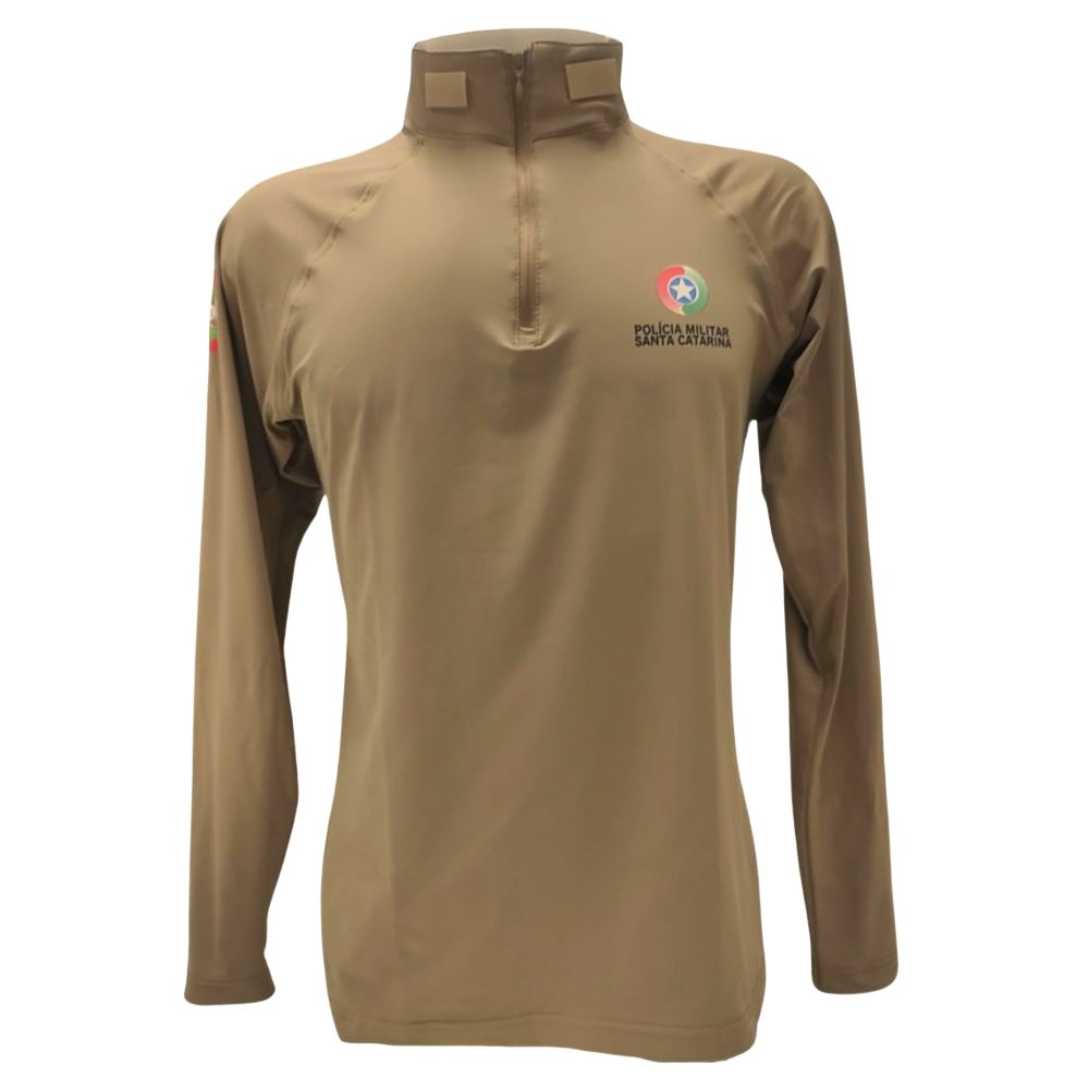 COMBAT SHIRT PMSC DE VERÃO FUNCIONAL CAQUI